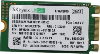 SK Hynix HFM256GDHTNI-87A0B SSD kullananlar yorumlar